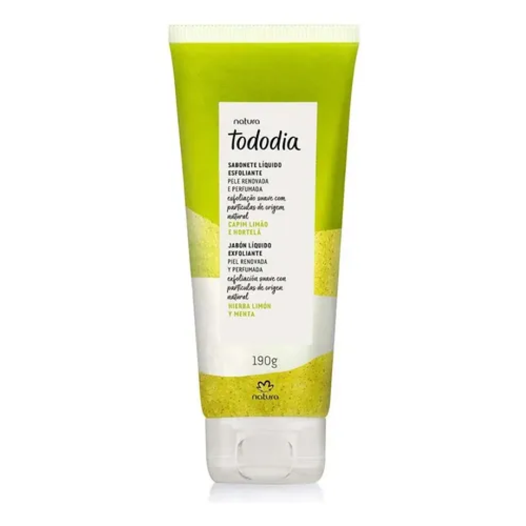 Esfoliante Corporal Natura Tododia Capim Limão E Hortelã 190g