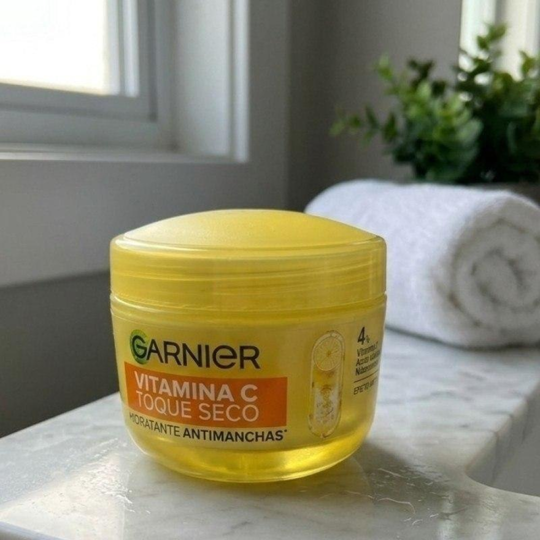 Gel Creme Hidratante Facial Antimanchas Toque Seco Com Vitamina C Garnier