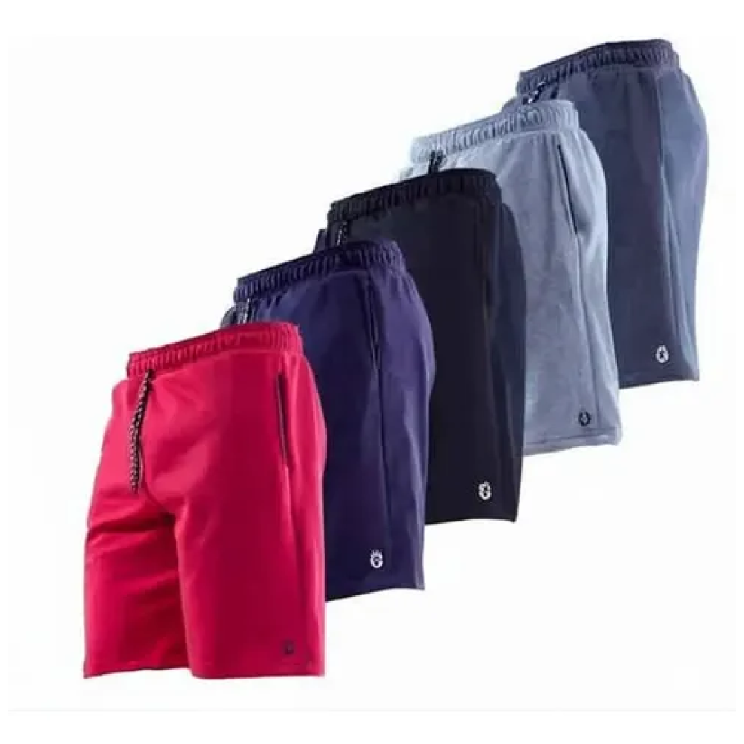 Kit com 5 Bermuda Short Leve