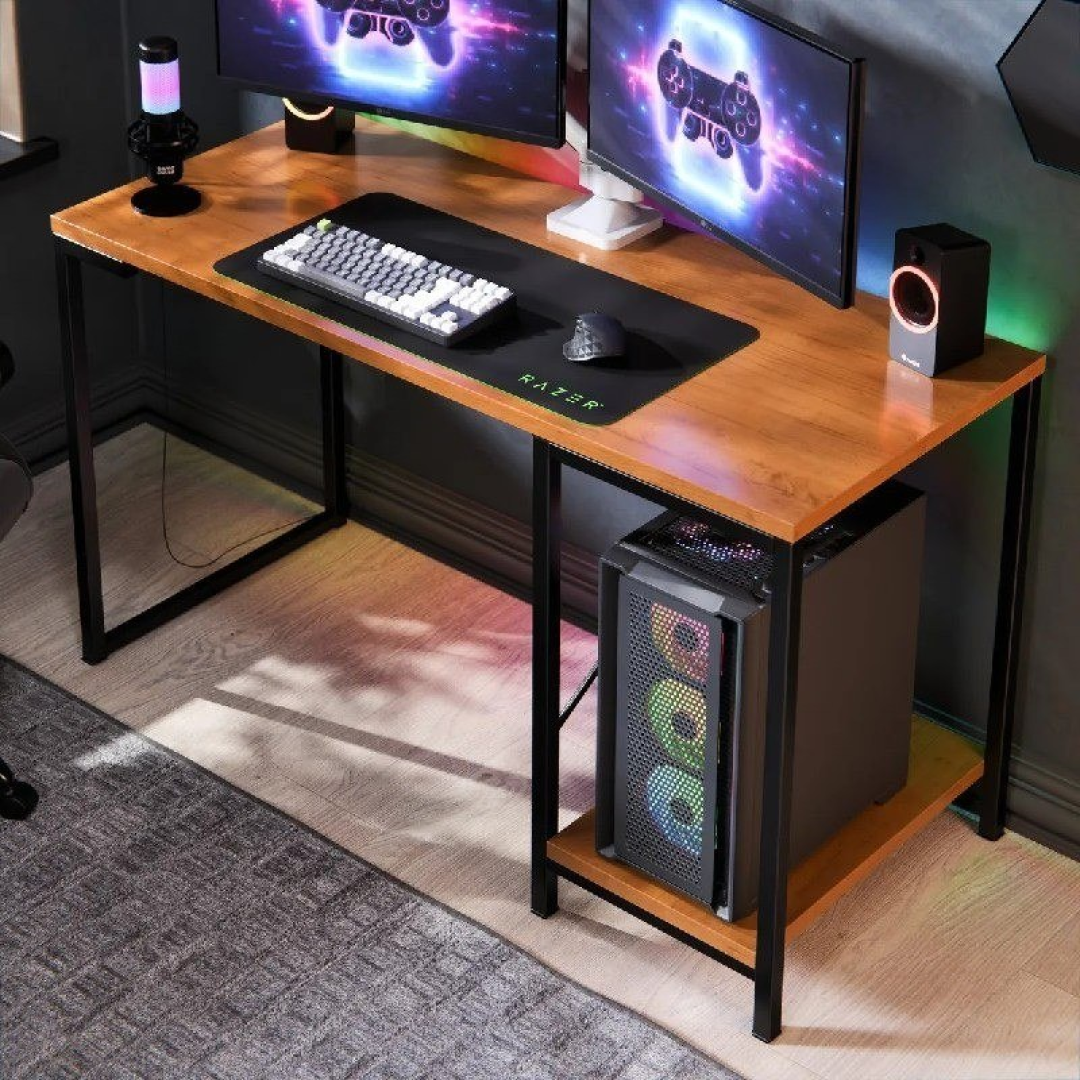 Mesa Escrivaninha Gamer Tokyo 100% MDF 1,15m