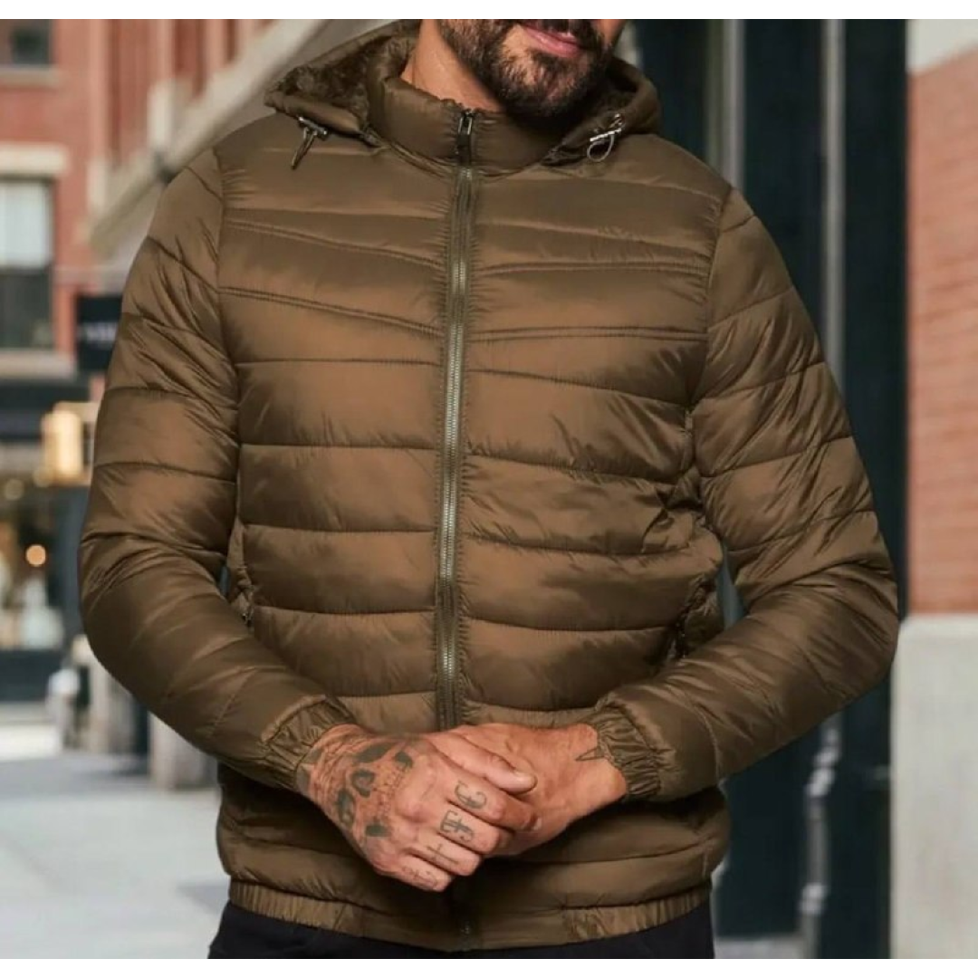 Jaqueta Masc. Nylon Peluciado Broken Rules 560109 Militar M Lisa
