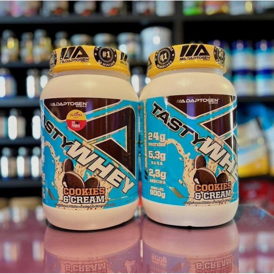 Tasty Whey 3W Adaptogen 900g Cookies & Cream