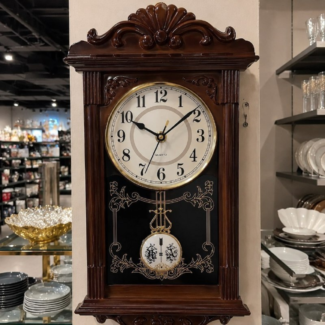 Relógio de Parede Retrô Vintage Clássico Decoração