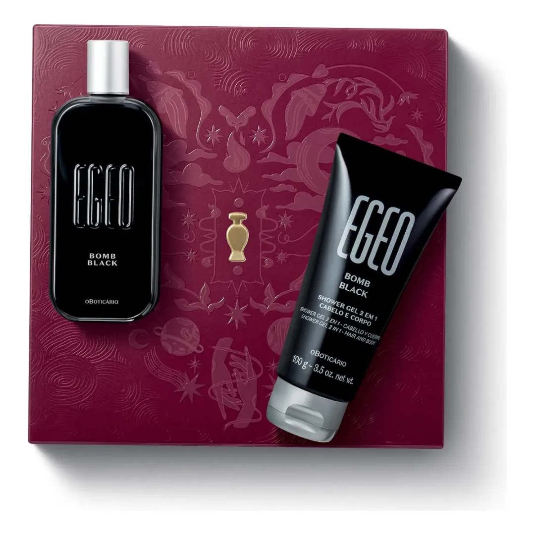 O Boticário Egeo Bomb Black Kit Presente (2 Itens)