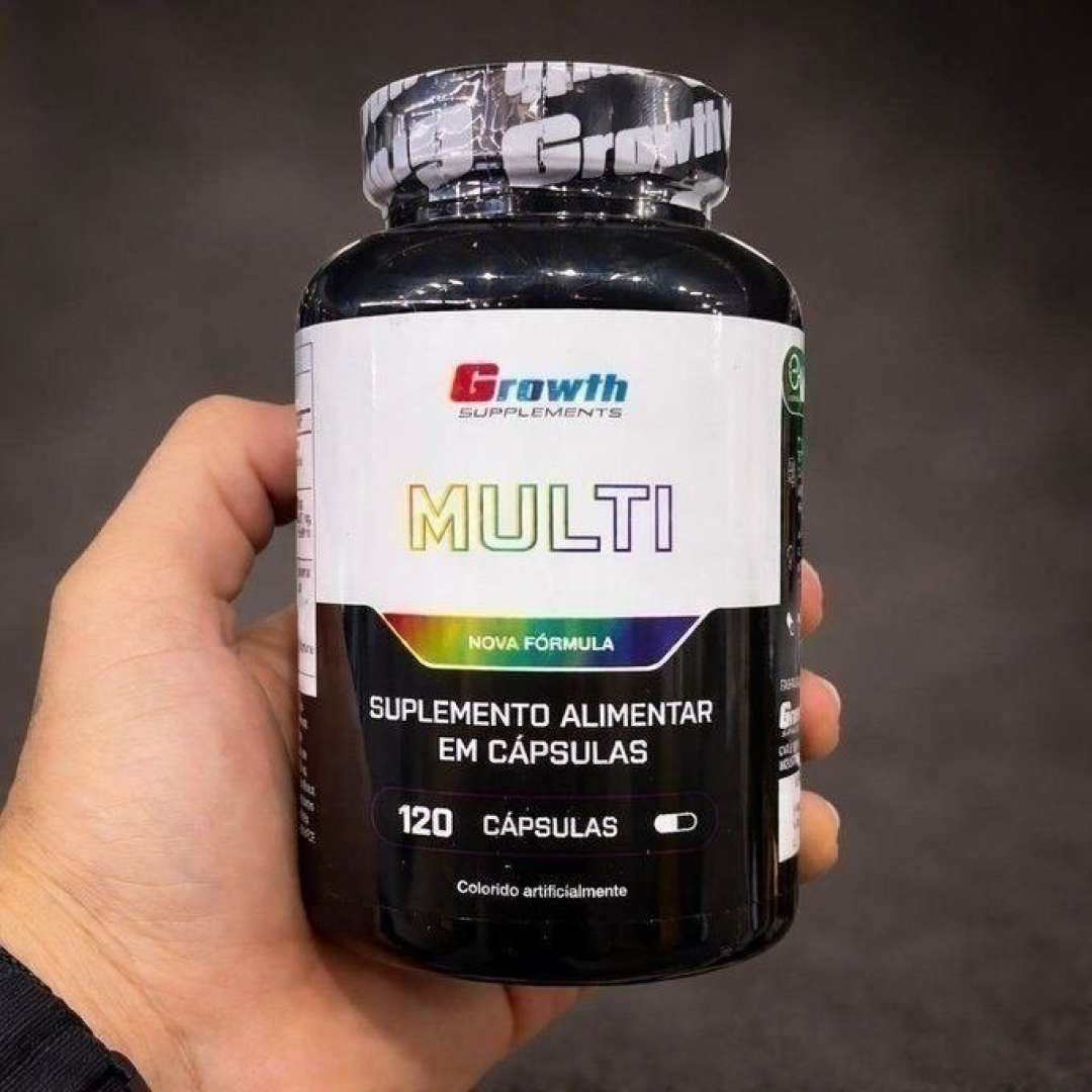 Multivitamínico 120 Cáps. Growth Supplements