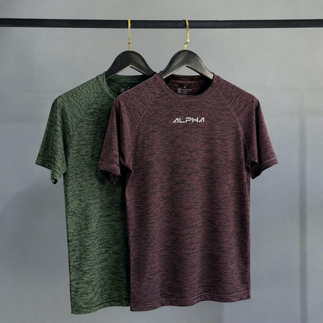 Kit com 4 Camisetas Dry Alpha