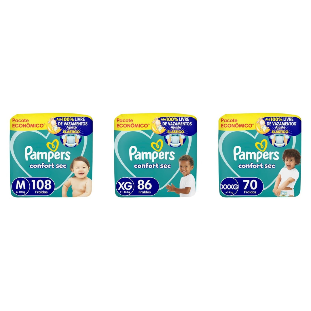 Pampers Confort Sec