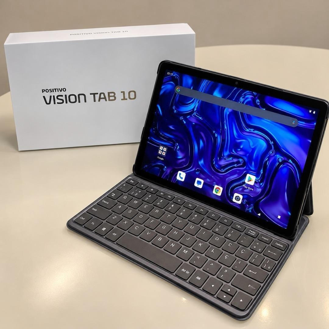 Positivo Vision TAB10 128GB com Capa Teclado