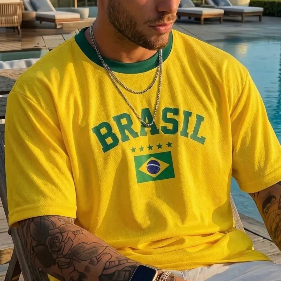 Camiseta Canelada Copa do Brasil 2026