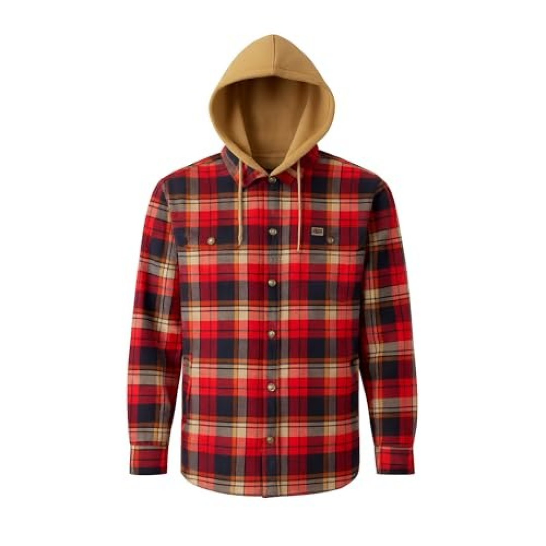 Jaqueta Decoy Hooded Shirt Jacket Field & Streammasculino