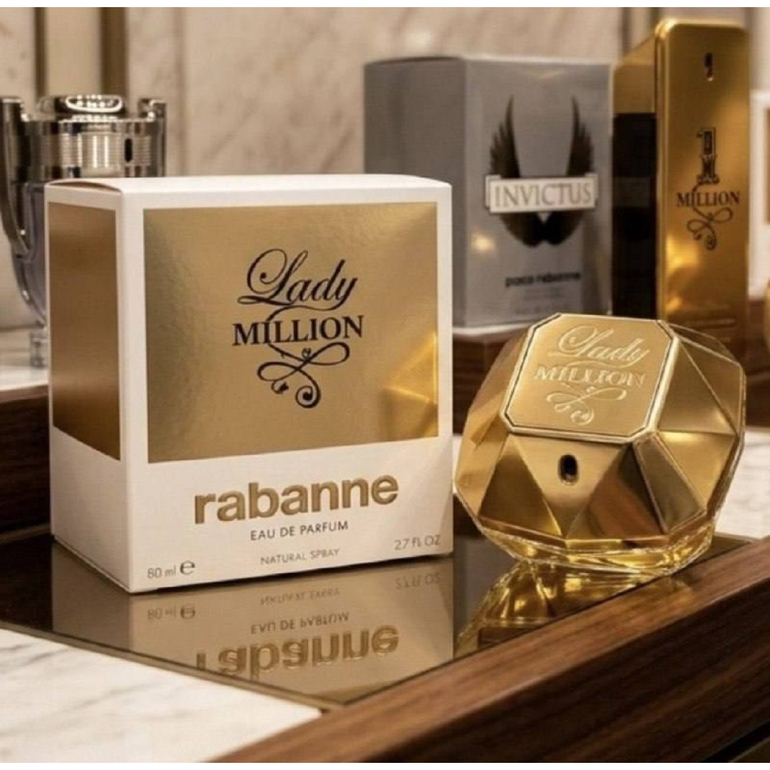 Rabanne Lady Million EDP 80ml para feminino