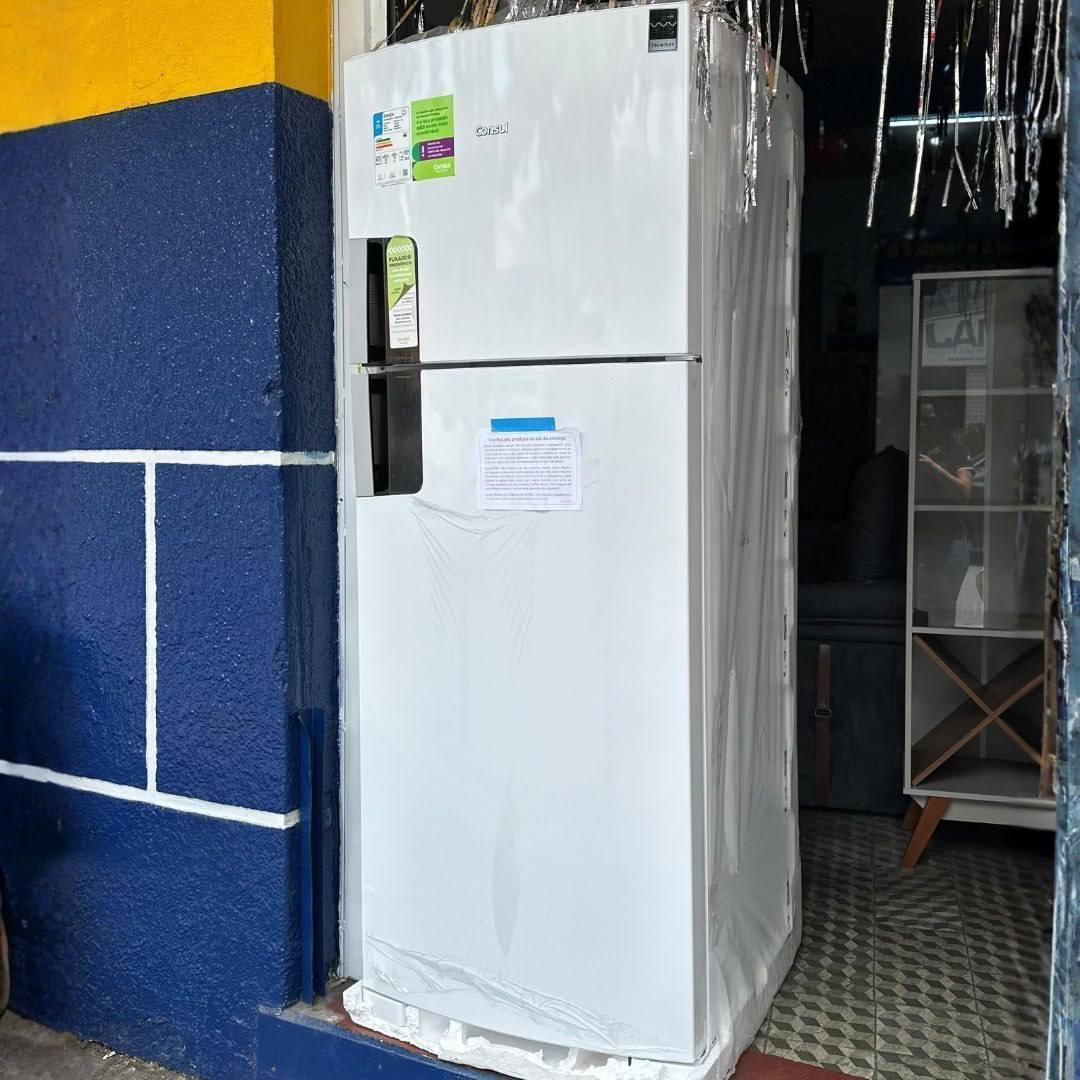 Geladeira Frost Free Duplex Consul 455 Litros Branca - CRM56MB 110v