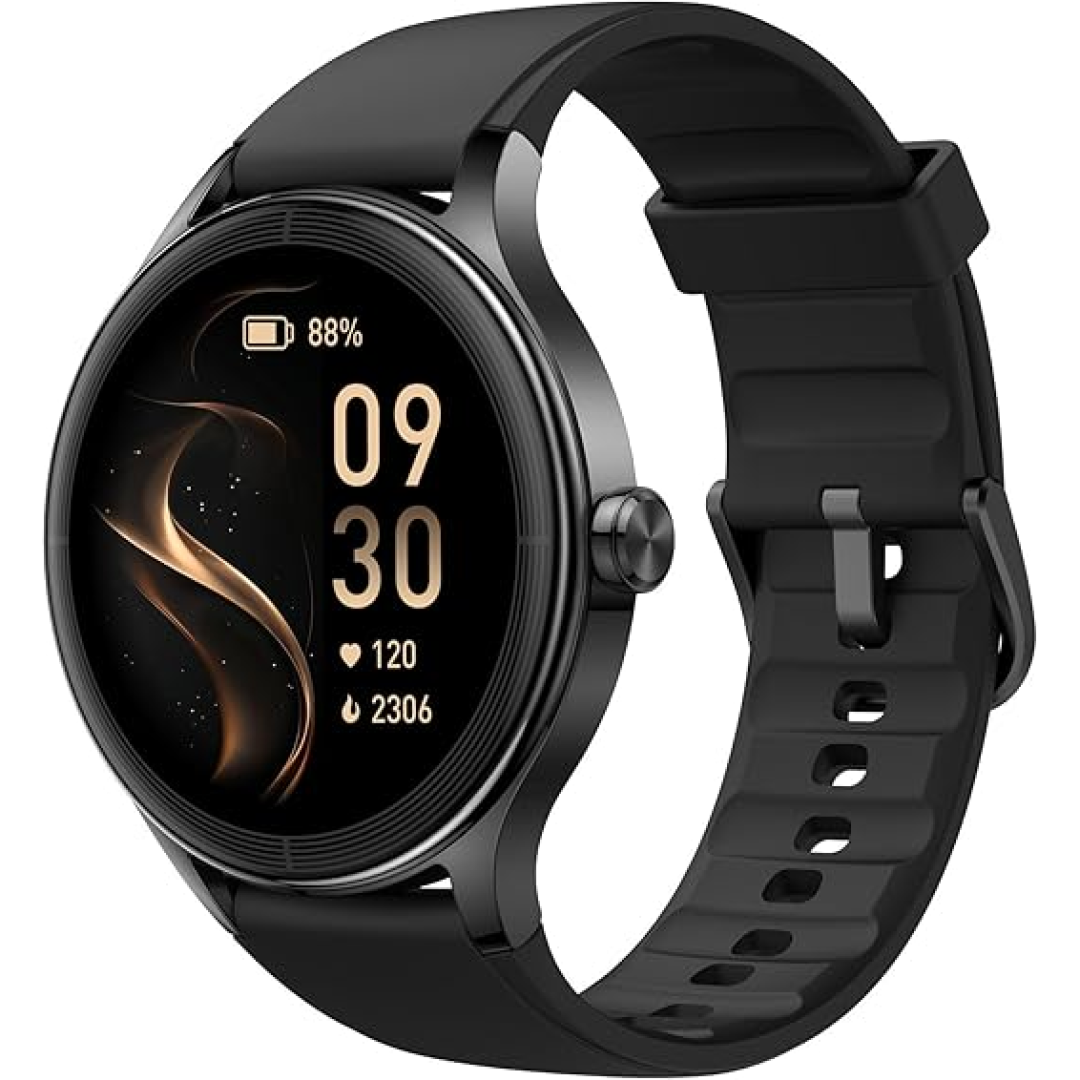 Bettdow SmartWatch, Relogio Smartwatch Feminino, 1.27" Ecrã tátil, à prova d'água IP68, 100+ Modos Esportivos, chamada Bluetooth, Compatível com Android iOS, voz por IA (preto)