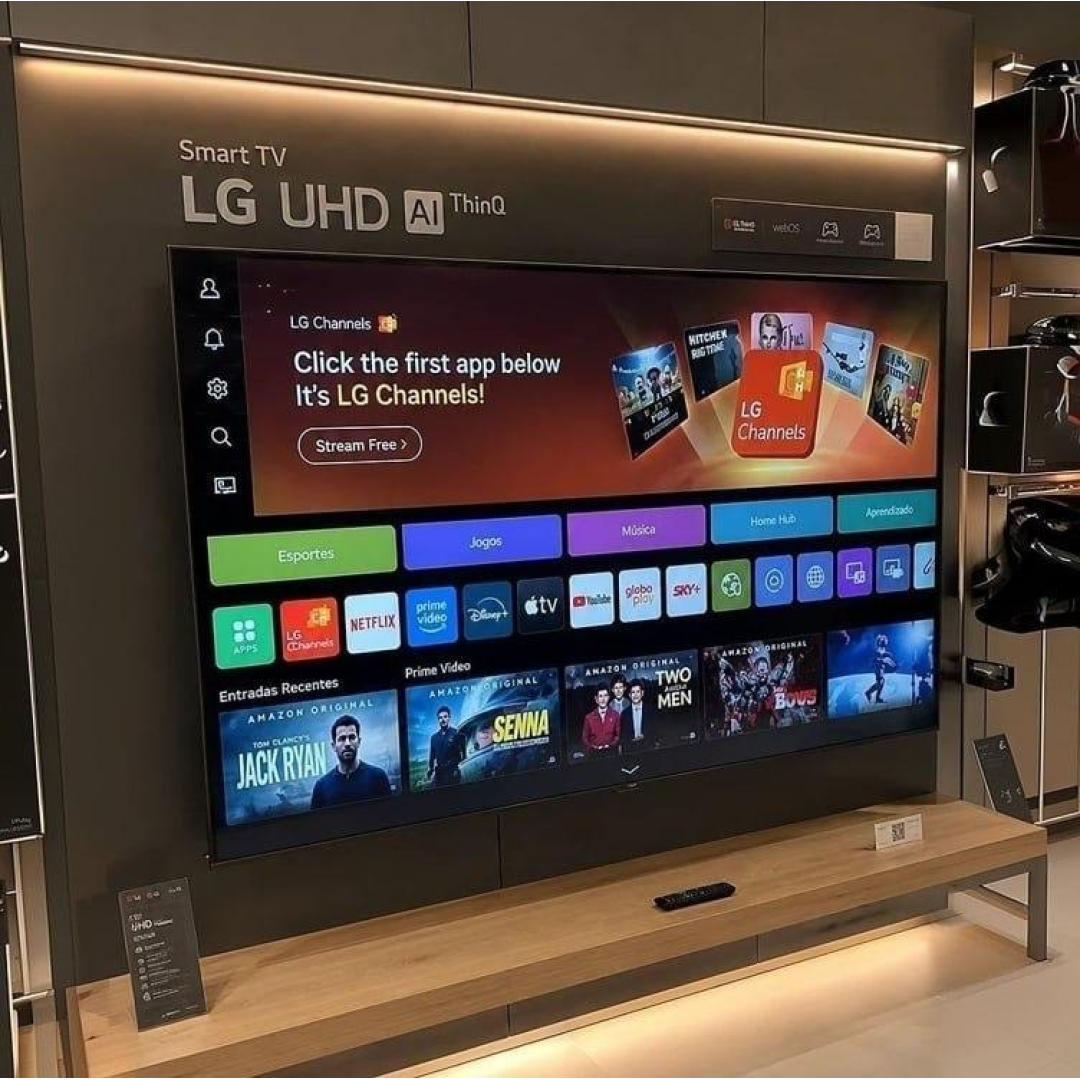 Smart TV PRO LG 65'' 4K Ultra HD AI 65UN85C