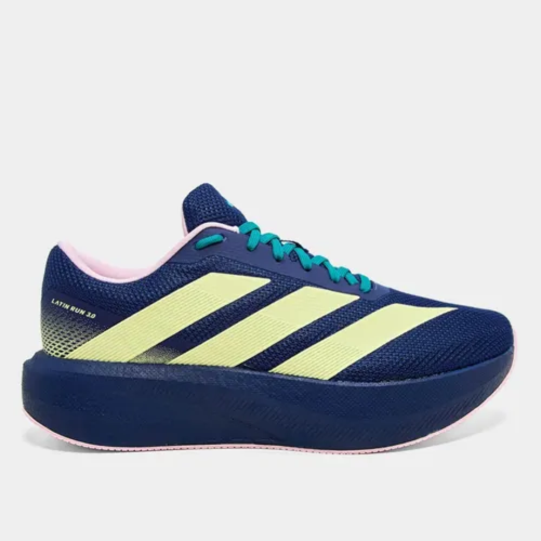 Tênis Adidas Latin Run 3.0 Corrida Caminhada Treino