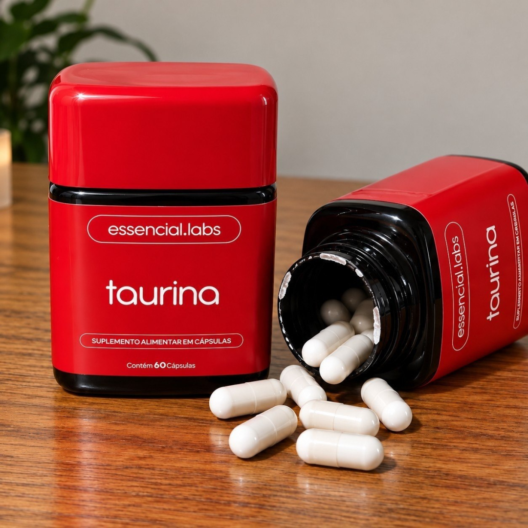 Taurina 1000mg por Dose 60 Cápsulas