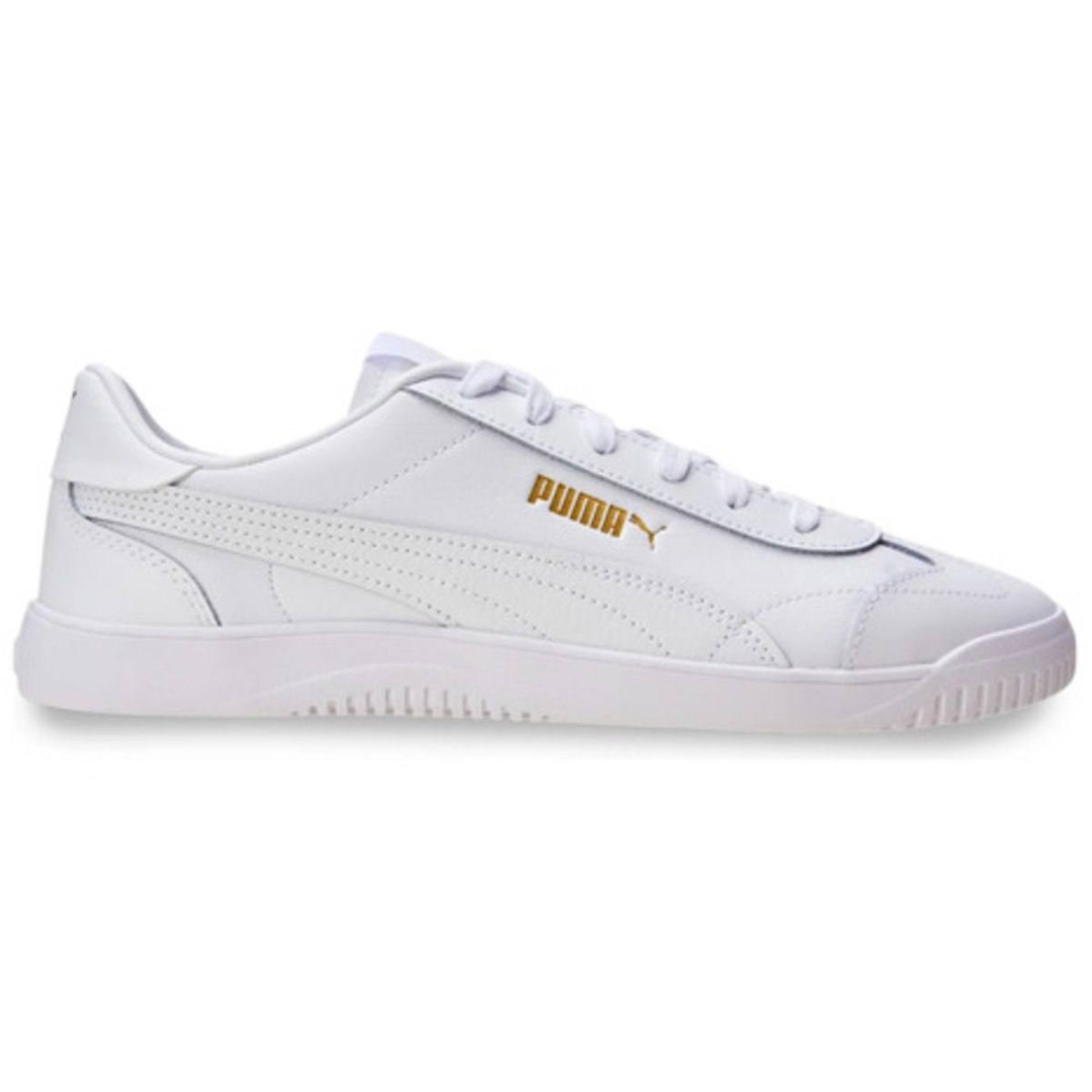 Tênis Masculino E Feminino Club 5v5 Puma Puma White-puma White-puma Gold Liso 42 Eu