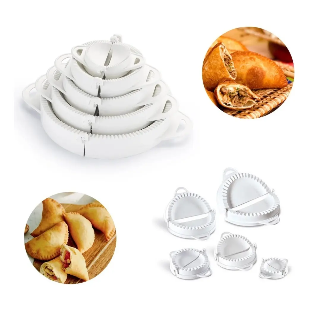 Kit Fecha Pastel/fogazza/risole 5 Formas De Tam Diferentes