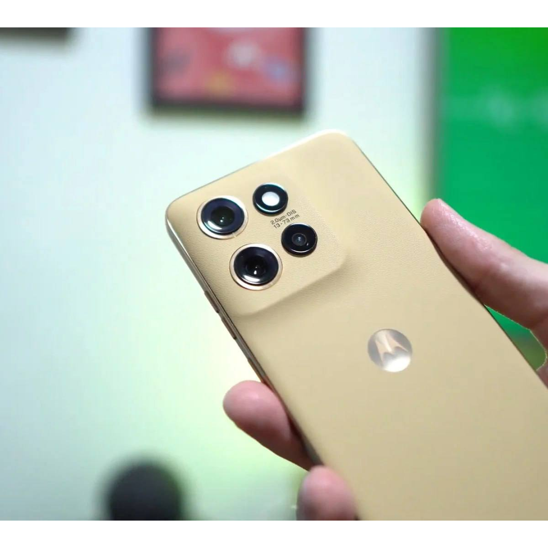 Smartphone Motorola Edge 60 Neo 5g - 512gb 24gb (12gb Ram + 12gb Ram Boost) 50mp Sony Camera Moto Ai E Tela 1.5k Super Hd - Late Latte