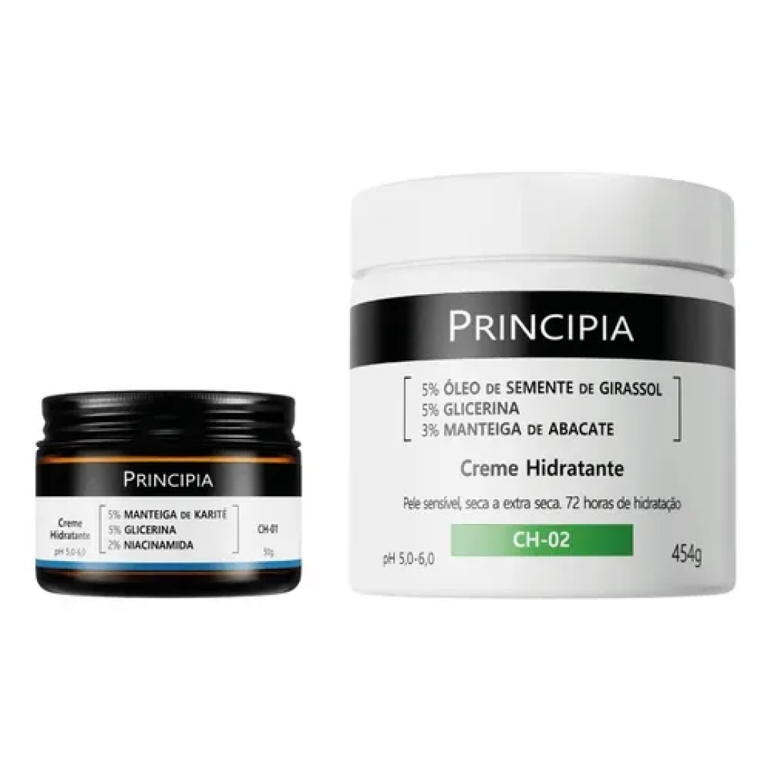 Principia Kit Cremes Hidratantes Rosto E Corpo Ch-01 + Ch-02