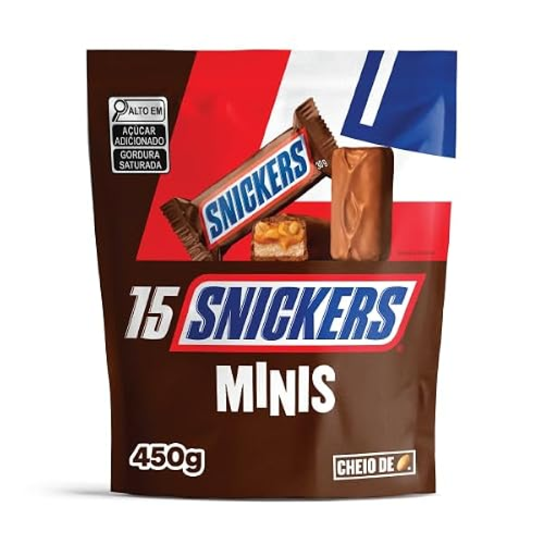 15 Snickers Chocolate Original Minis 450g