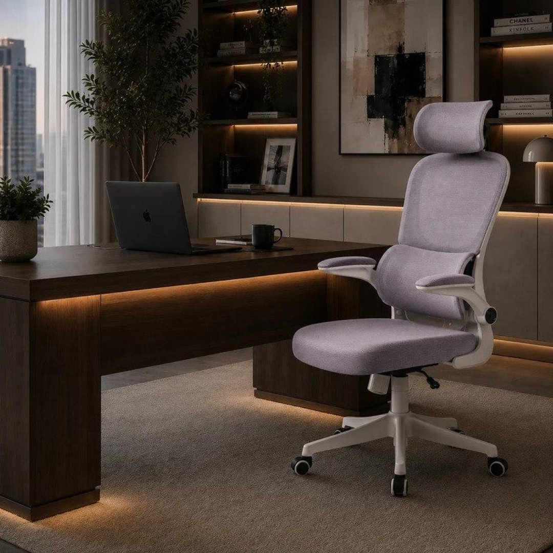 Cadeira Escritório Ergonômica Maat Brand Suporte Lombar Nr17