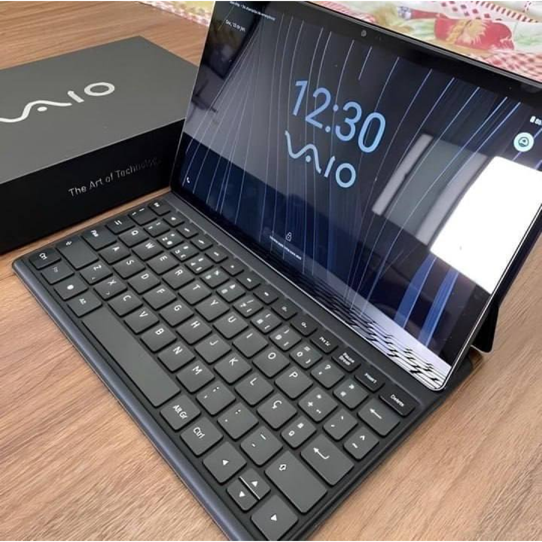 Tablet Vaio Tl10 4gb Ram 128gb Octa-core, Tela 10.4 2k, 4g Wifi Dual Band, Câmera 8mp + Selfie 5mp, 7000mah, Android 16, Com Teclado Magnético De Cone...