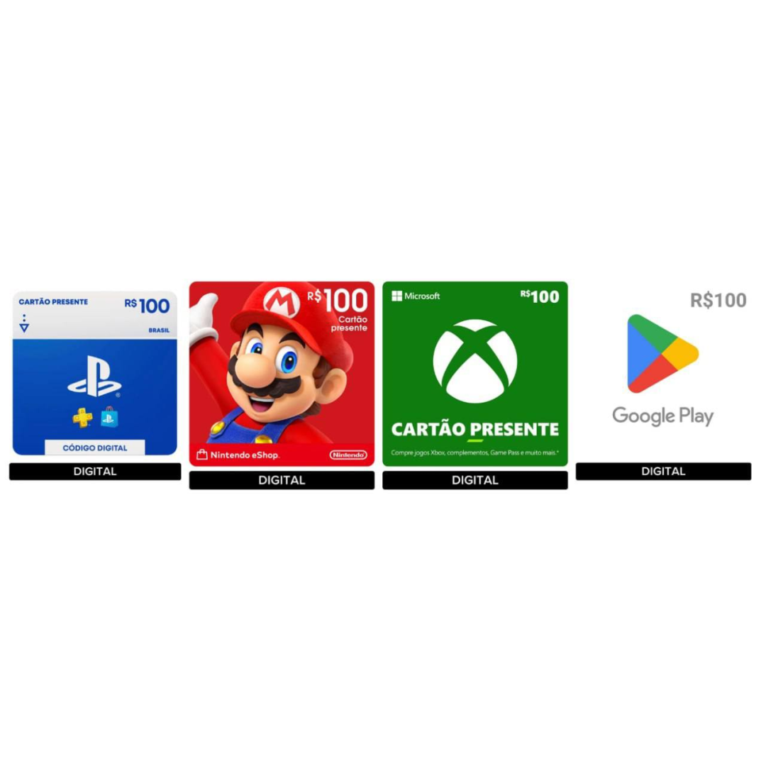Sony PlayStation Store Gift Card R$ 550 (Digital)