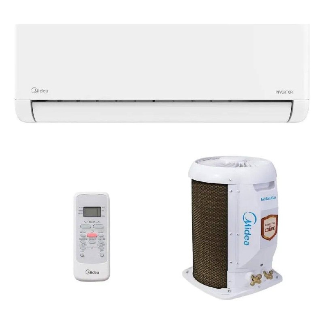 Ar Split Inverter 12000 Midea Airvolution Lite Frio 38TBVCA12M5 42EBVCA12M5