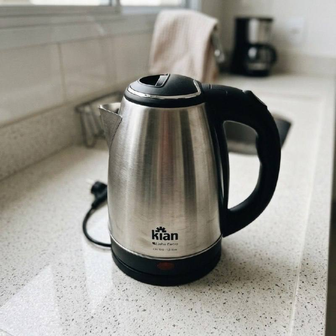 Chaleira Elétrica Kian 1,8l Inox Ch-100