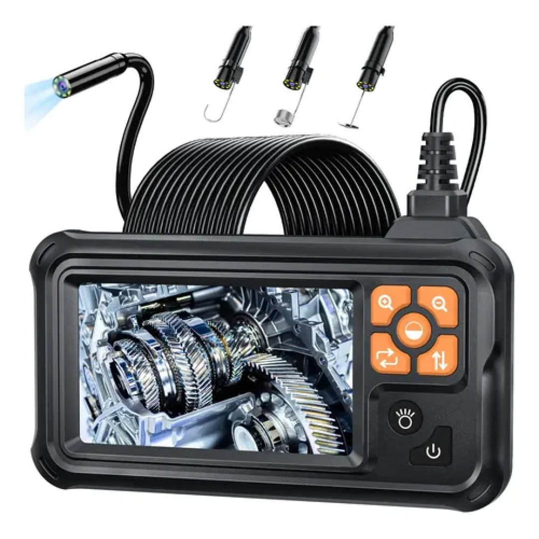 Câmera De Endoscopio Boroscopio Industrial Automotivo 5m