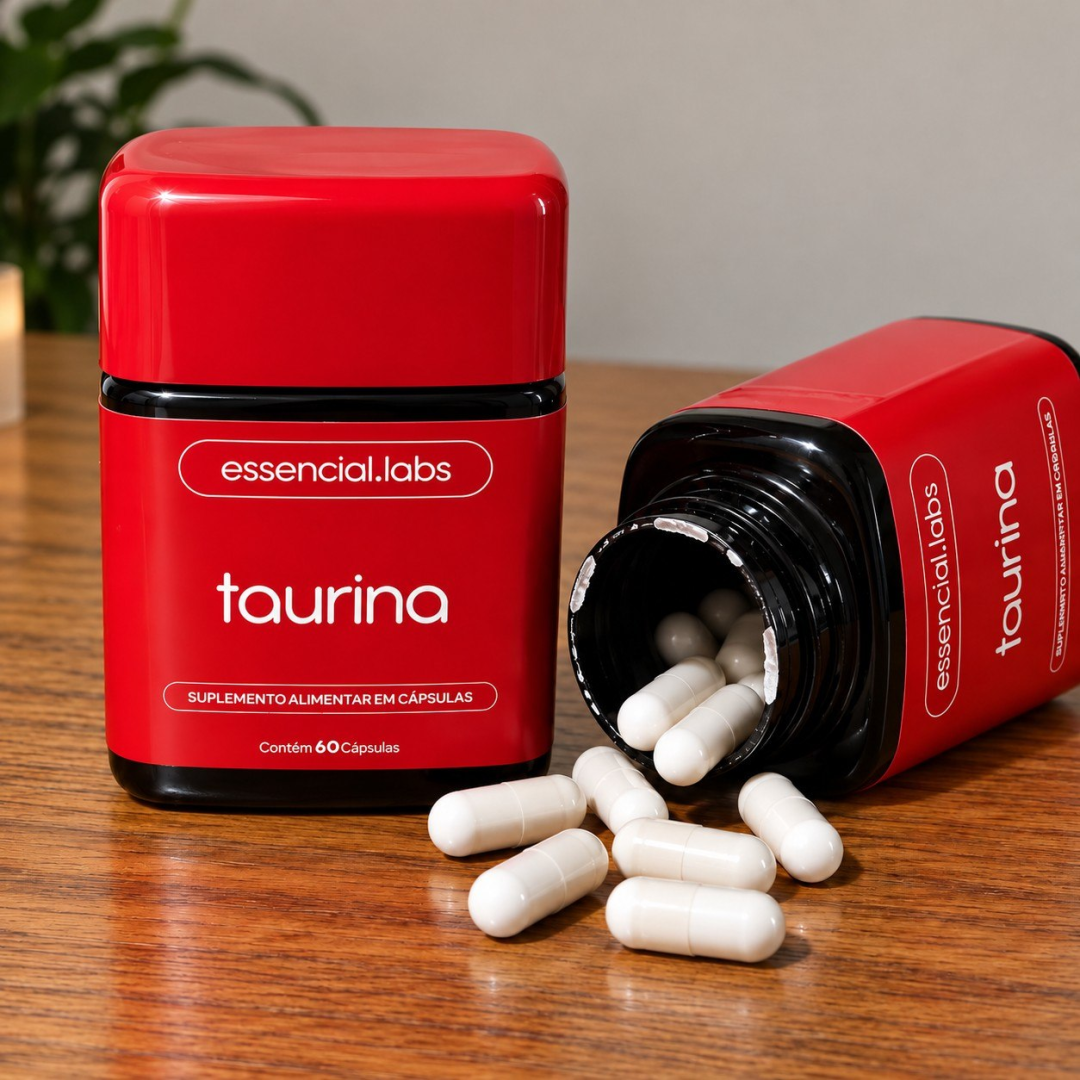 Taurina 1000mg por Dose 60 Cápsulas