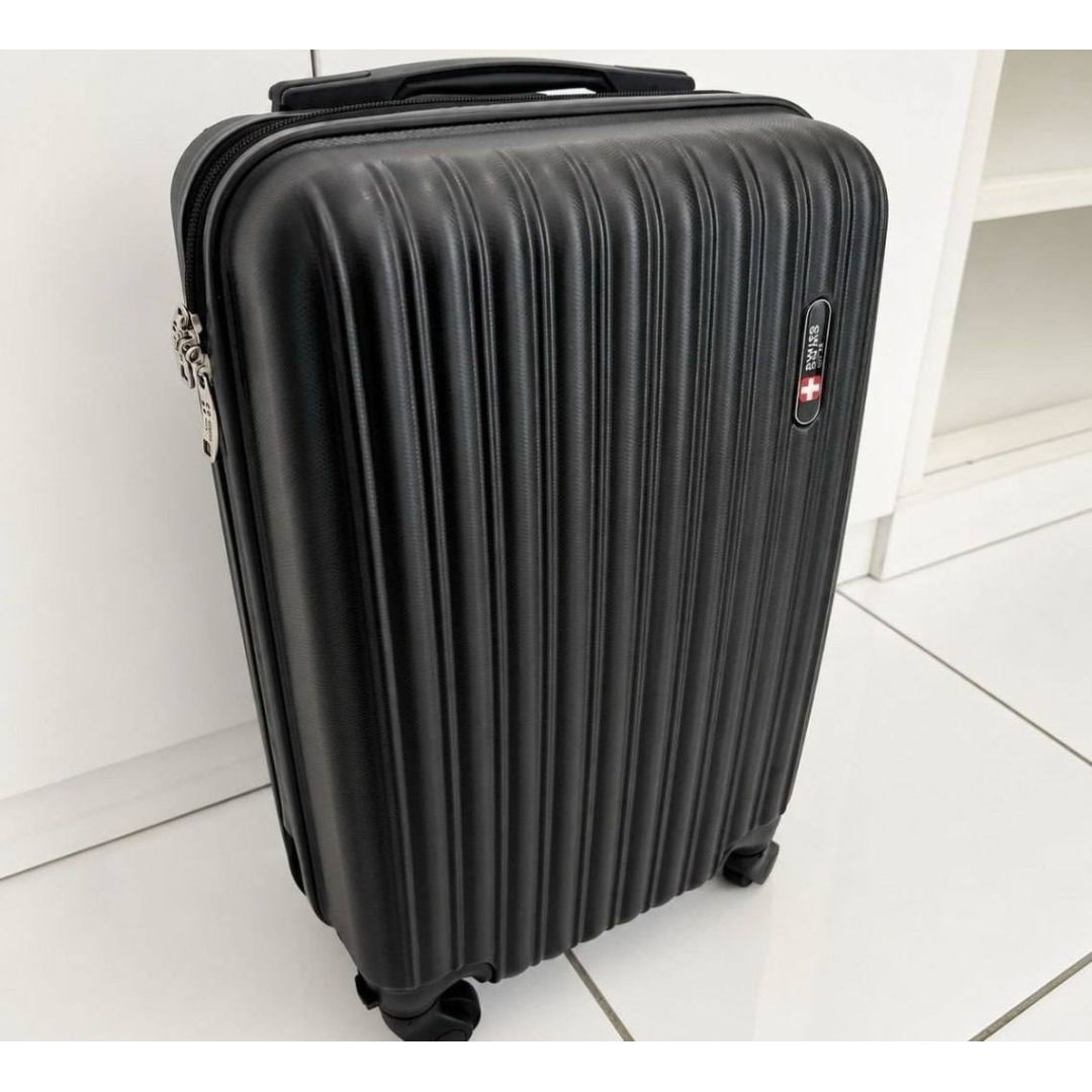 Mala De Bordo 10kg Pequena Londres Swiss Move Preto
