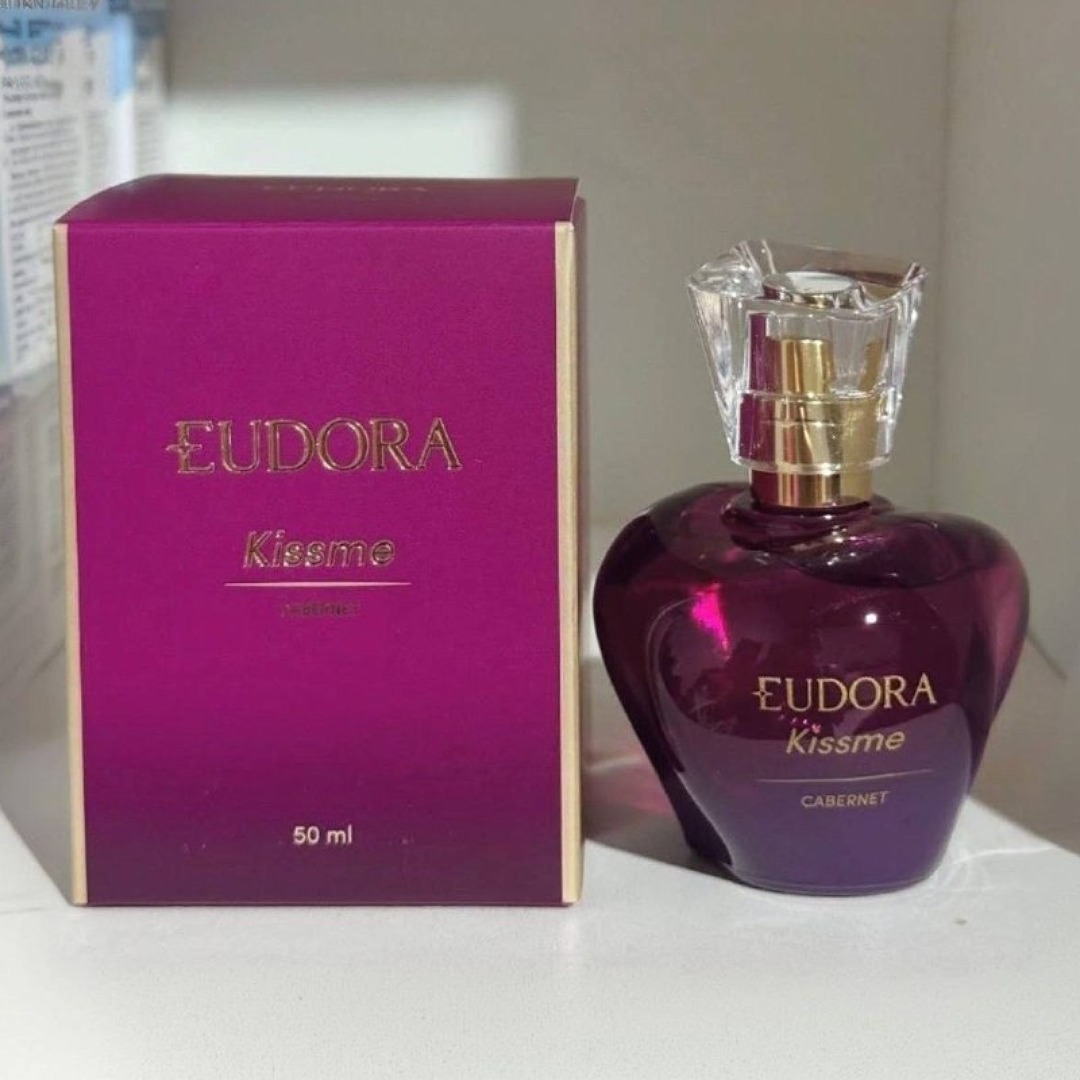 Eudora Kiss Me Cabernet Deo Colônia 50ml Feminino