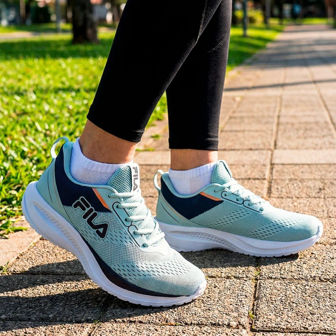 Tênis Fila Rise Up Feminino Confortável Mesh Leve Esportivo (35 a 39)