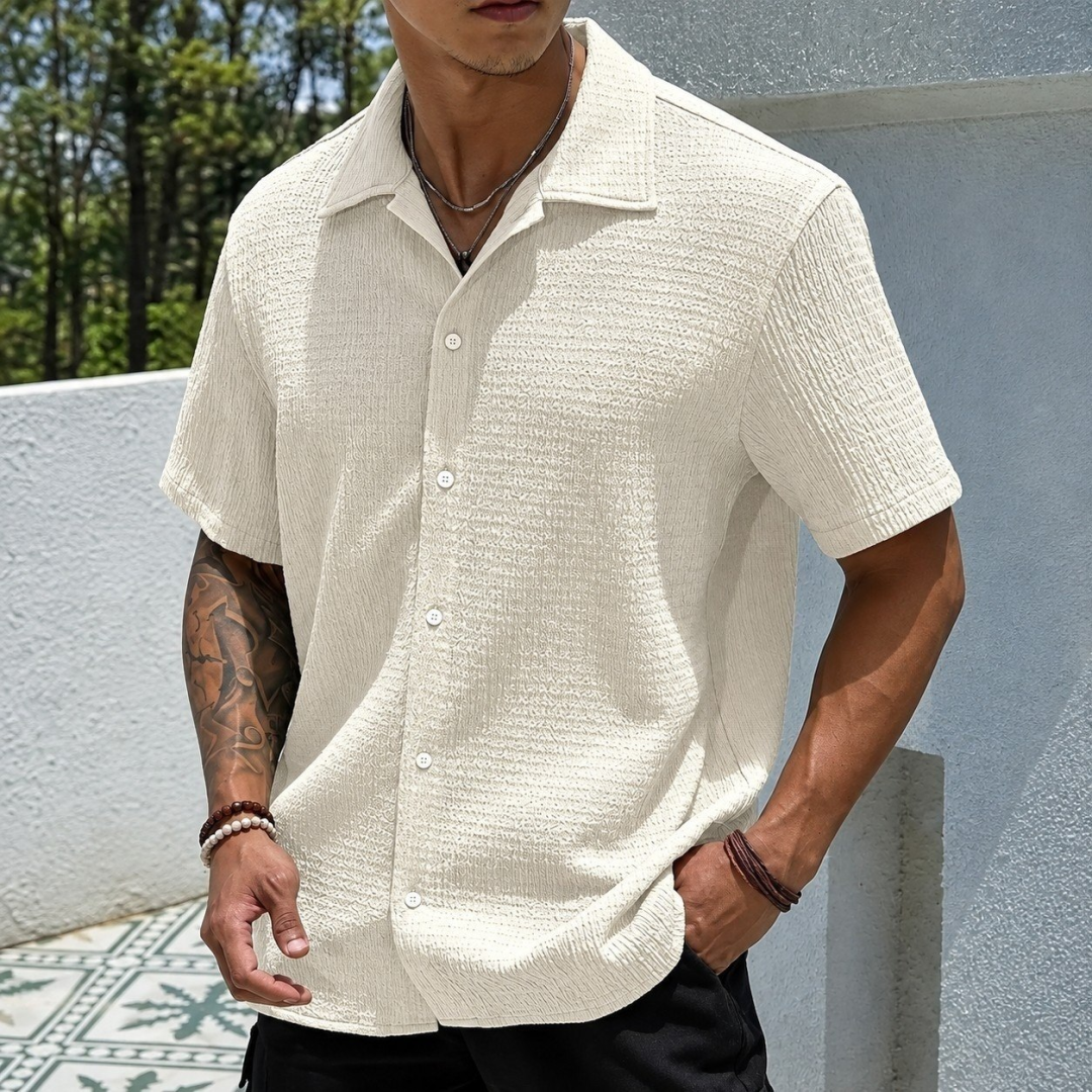 Camisa Texturizada Old Money