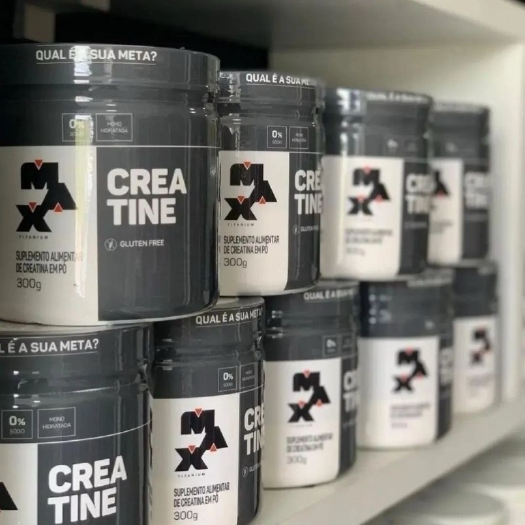 Kit com 2x Creatina 100% Max Titanium 300g