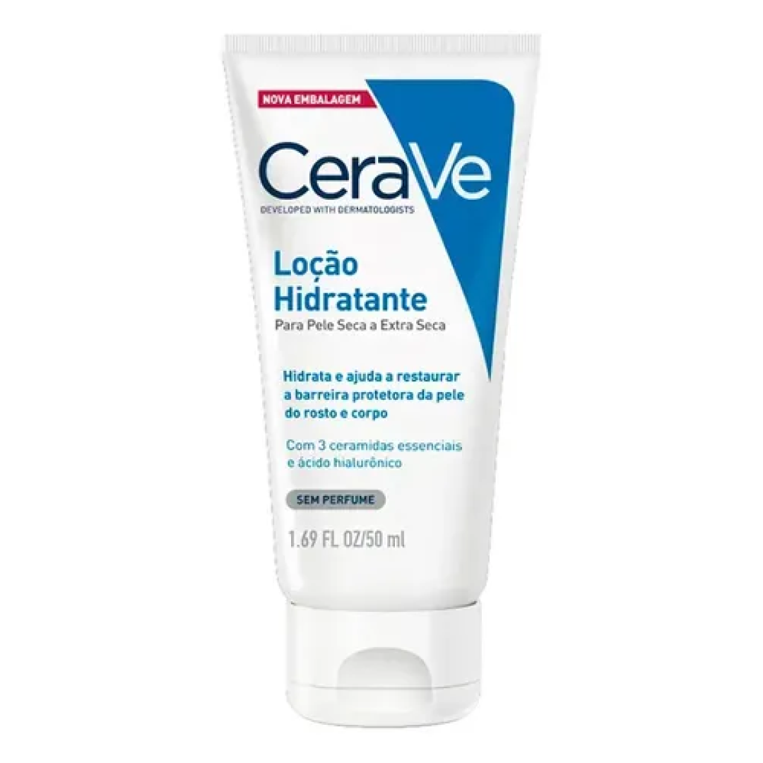 Loção Hidratante Corporal 3 Ceramidas Hidratação CeraVe 50ml
