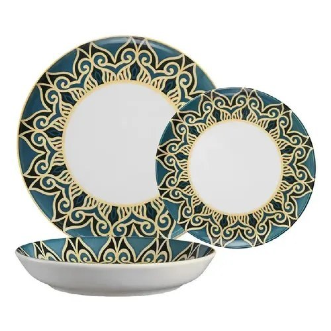 Aparelho De Jantar 18 Peças Oxford Flat Gálata