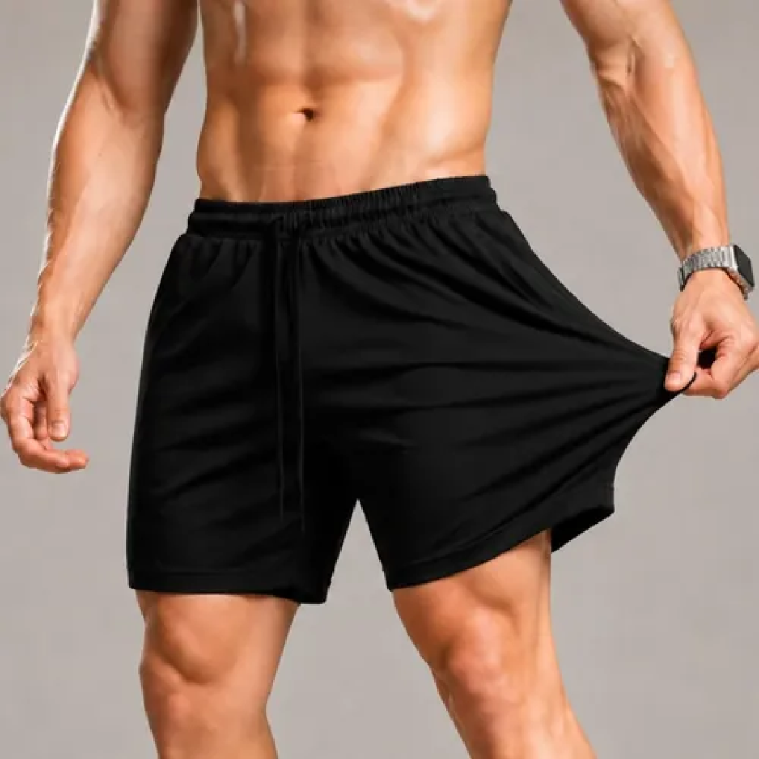Short Praia Masculino Bermuda Tactel Elastano Academia