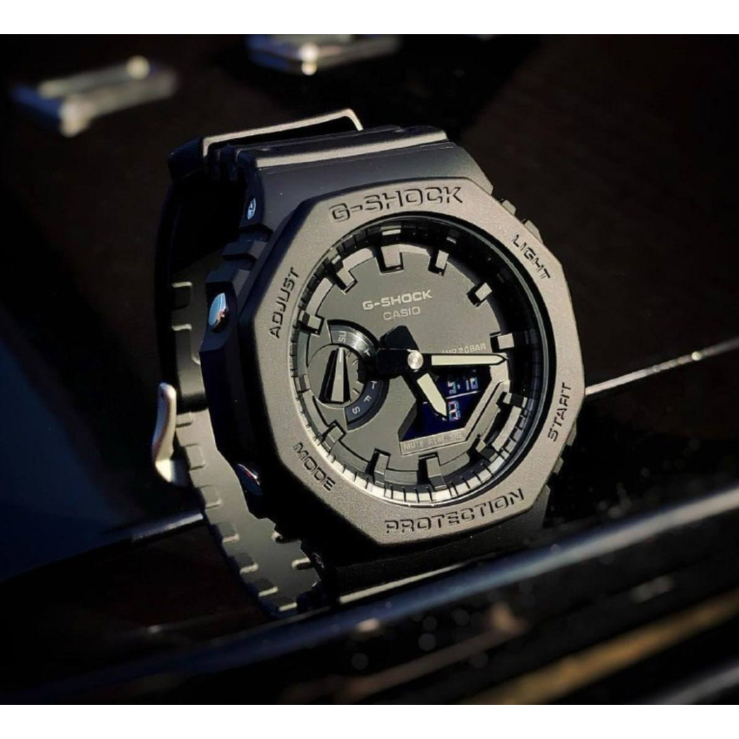 Relógio Casio G-Shock Masculino Carbon GA-2100-1A1DR Preto