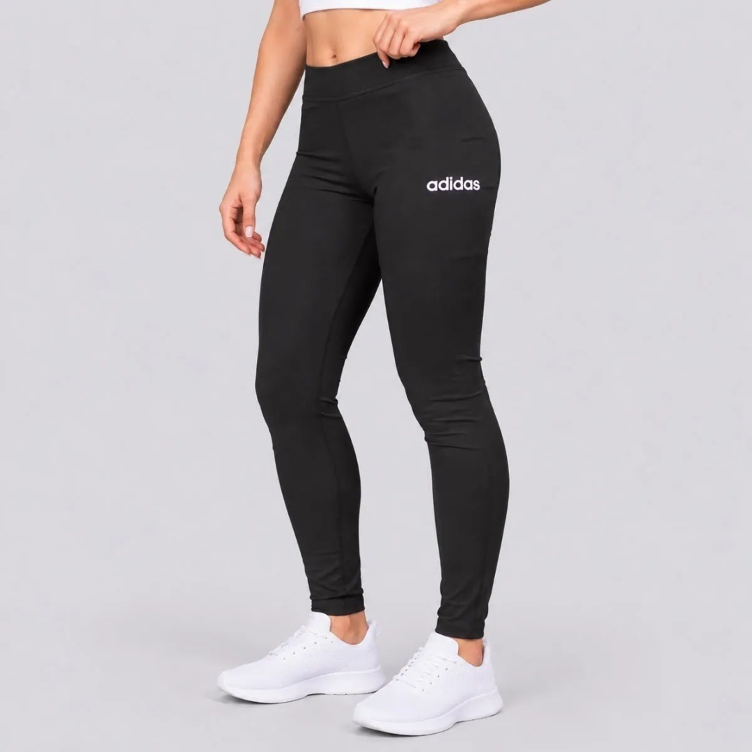 Calça Legging Adidas Logo Linear