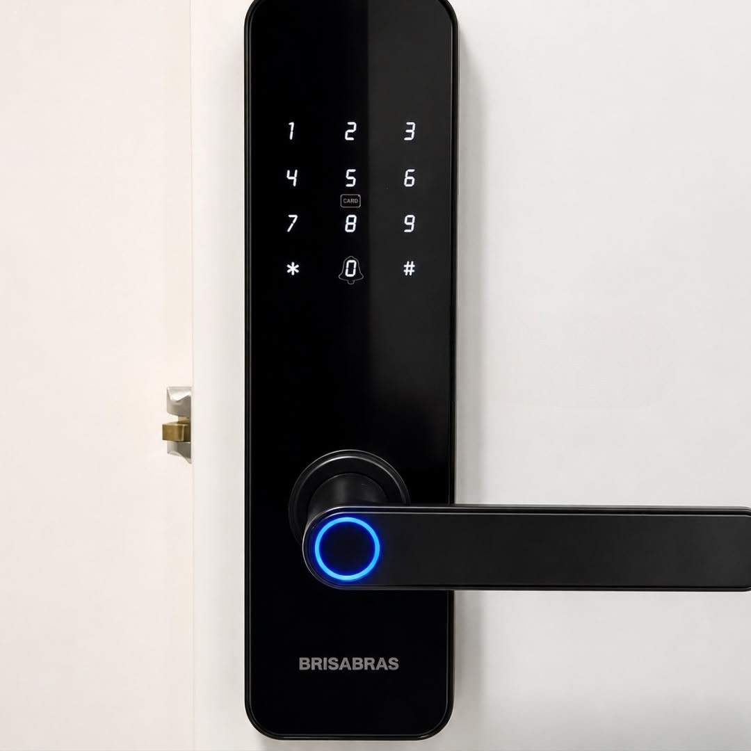 Fechadura Digital Biométrica Bluetooth Tuya Smart Vida