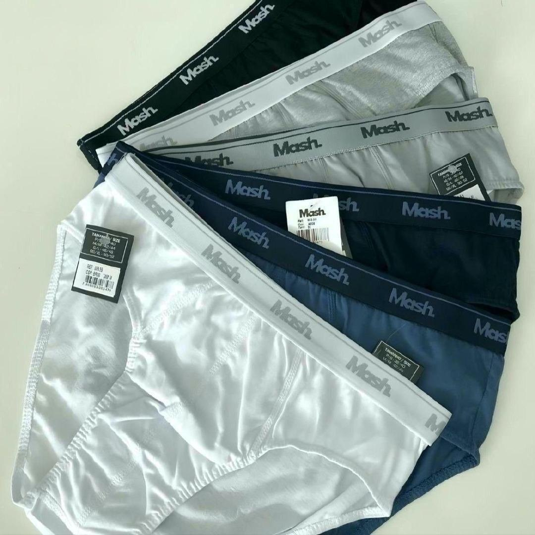 Kit com 10 Cuecas Slip Mash Algodão