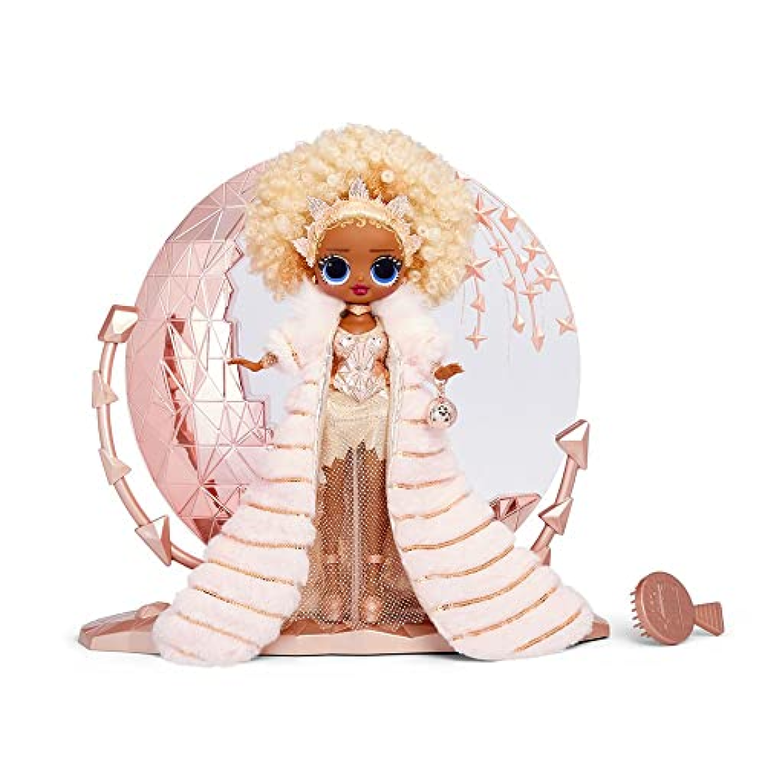 Boneca Candide LOL Surprise OMG NYE Queen 2021 Holiday Rosa