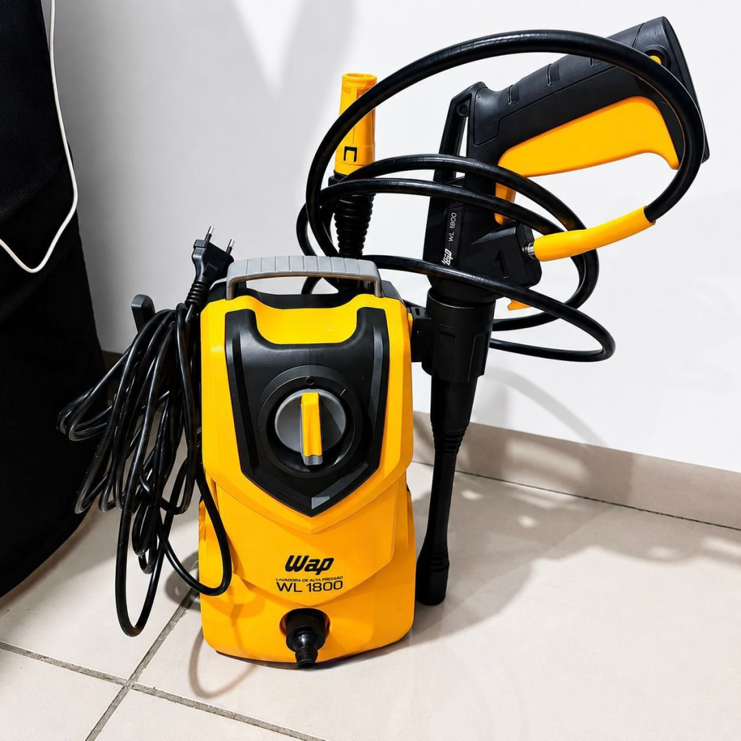 Lavadora de Alta Pressão Compacta WAP WL 1800 1500PSI 360L/h 220V
