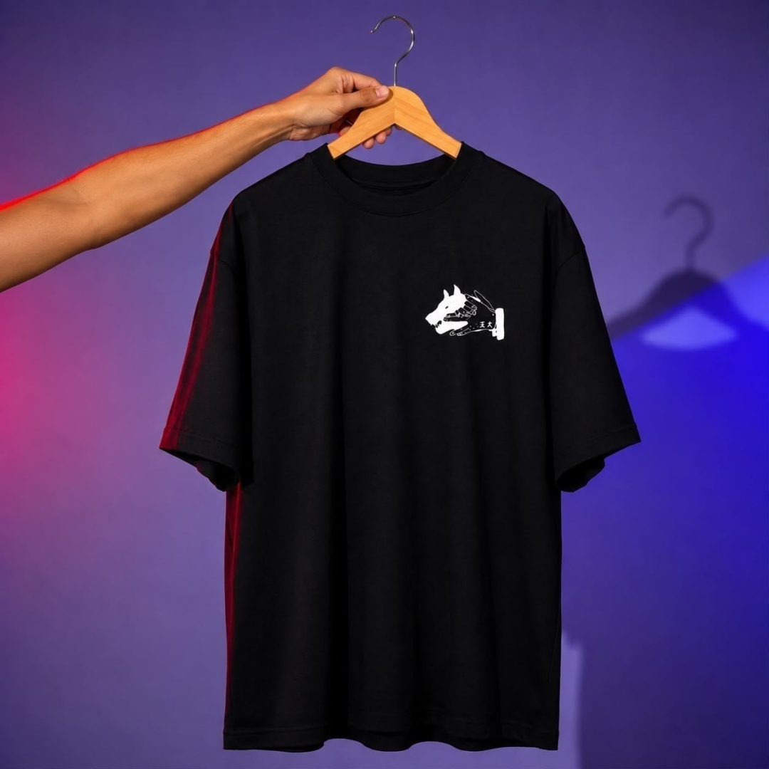 Camiseta Oversized Estampada