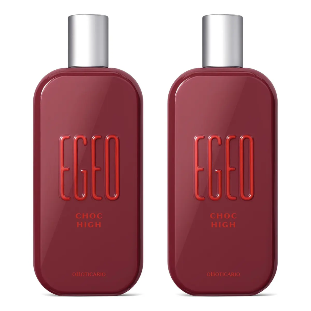 Colônia Boticário Egeo Choc High 90ml Gourmand Vegano Unissex