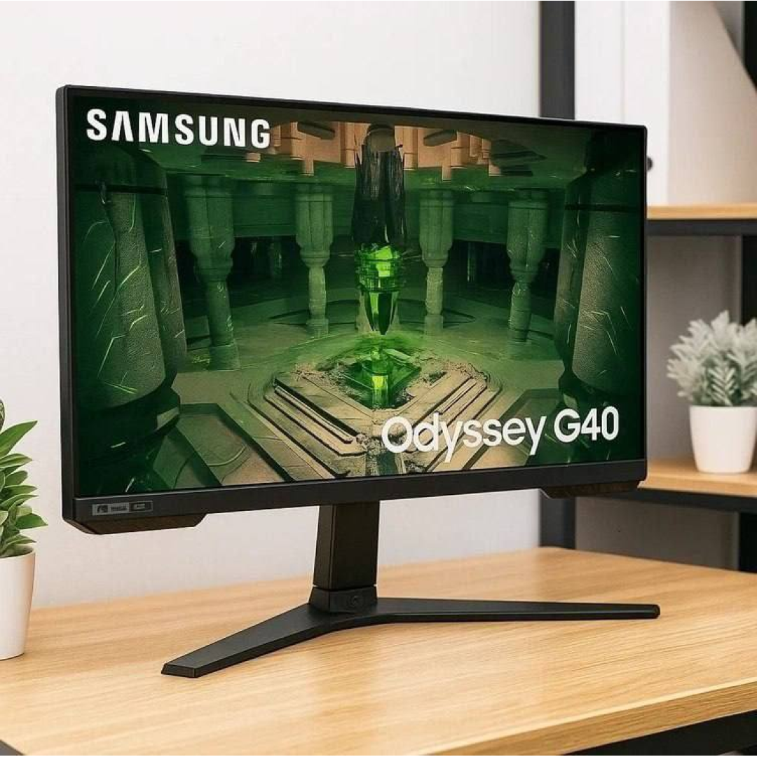 Monitor Gamer Samsung Odyssey G40 27 , 240 Hz, 1ms, Ajuste De Altura, Gsync, Freesync,hdmi, Dp, Fhd, Preto