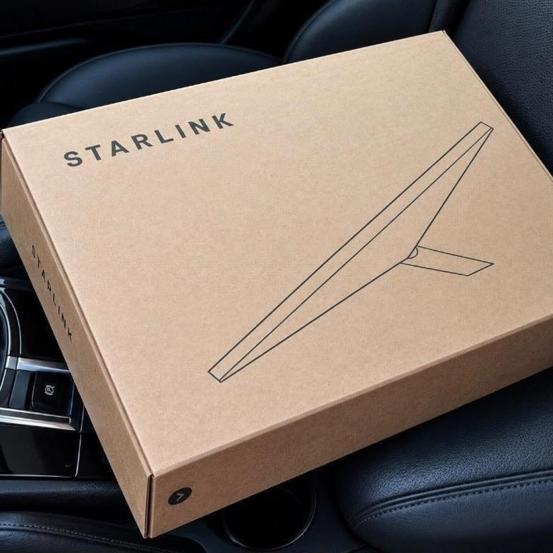 Antena de Internet Via Satélite Starlink Mini